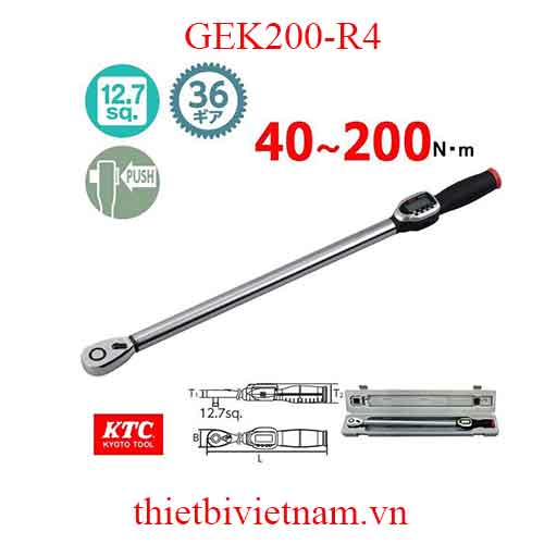 Cờ lê lực điện tử KTC GEK200-R4