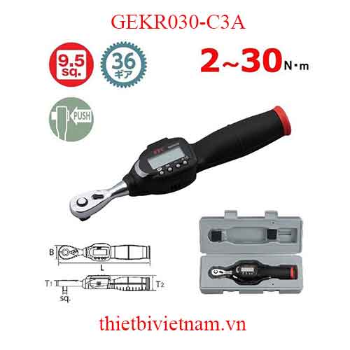 Cờ lê lực pin sạc KTC GEKR030-C3A