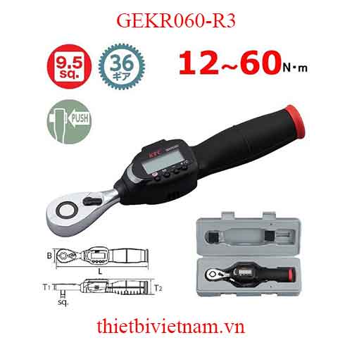 Cờ lê lực pin sạc KTC GEKR060-R3