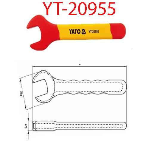 Cờ lê miệng cách điện 11mm YATO YT-20955