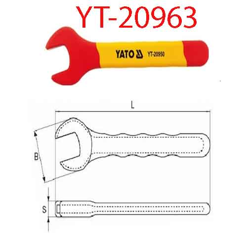 Cờ lê miệng cách điện 19mm YATO YT-20963