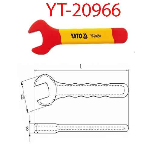 Cờ lê miệng cách điện 24mm YATO YT-20966