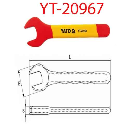 Cờ lê miệng cách điện 27mm YATO YT-20967