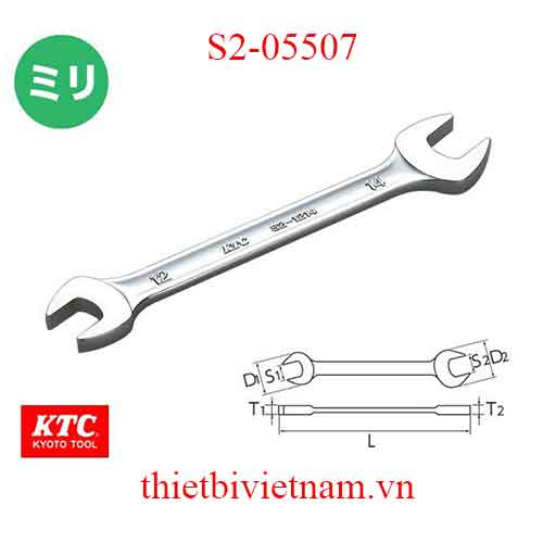 Cờ lê mở hãng KTC S2-05507