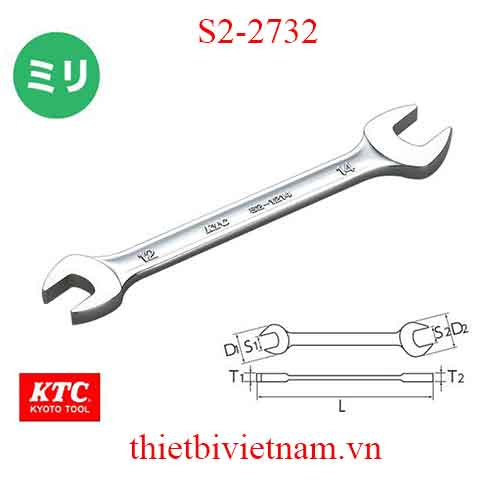 Cờ lê mở hãng KTC S2-2732