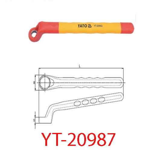 Cờ lê vòng cách điện 13mm YATO YT-20987