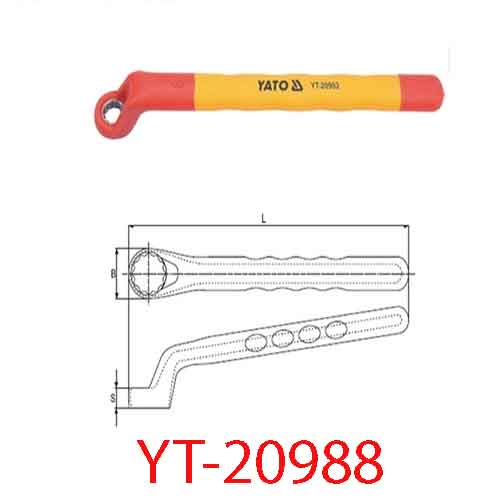 Cờ lê vòng cách điện 14mm YATO YT-20988