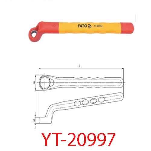 Cờ lê vòng cách điện 27mm YATO YT-20997