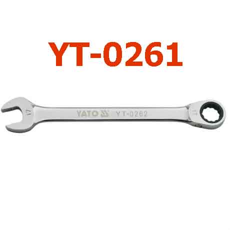 Cờ lê vòng miệng chống trượt tự động (mờ) 16mm YATO YT-0261