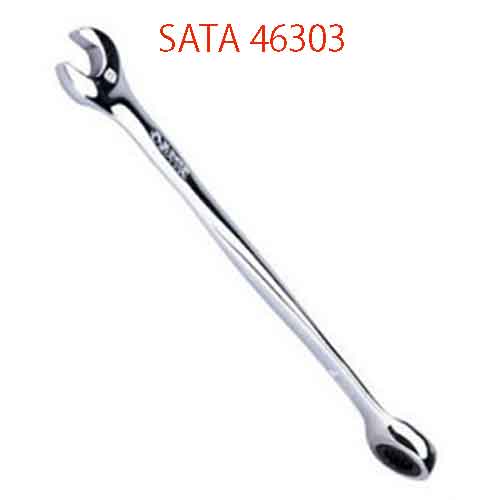Cờ lê vòng miệng tay đòn tự động (hệ mét) 10mm SATA 46303