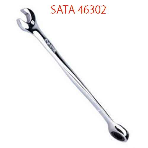 Cờ lê vòng miệng tay đòn tự động (hệ mét) 9mm SATA 46302