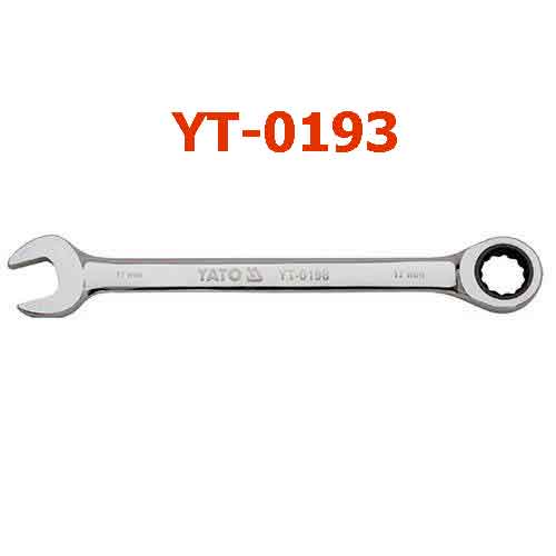 Cờ lê vòng miệng tự động (bóng) hệ mét 12mm YATO YT-0193