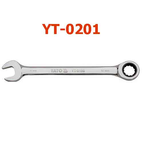 Cờ lê vòng miệng tự động (bóng) hệ mét 22mm YATO YT-0201