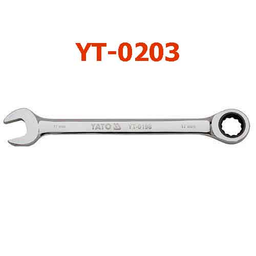 Cờ lê vòng miệng tự động (bóng) hệ mét 25mm YATO YT-0203