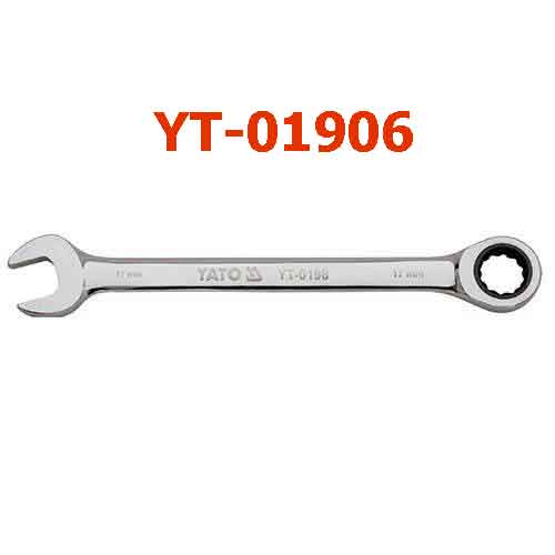Cờ lê vòng miệng tự động (bóng) hệ mét 6mm YATO YT-01906