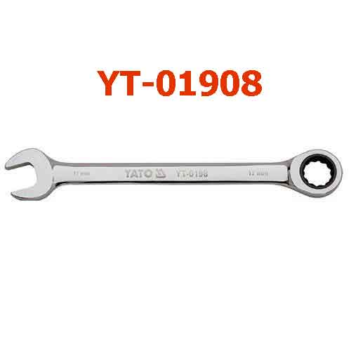 Cờ lê vòng miệng tự động (bóng) hệ mét 8mm YATO YT-01908