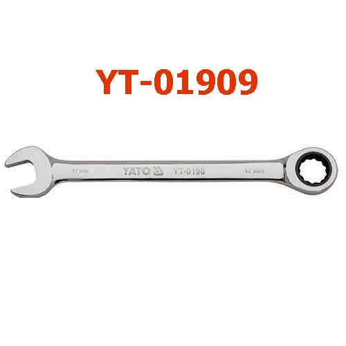 Cờ lê vòng miệng tự động (bóng) hệ mét 9mm YATO YT-01909