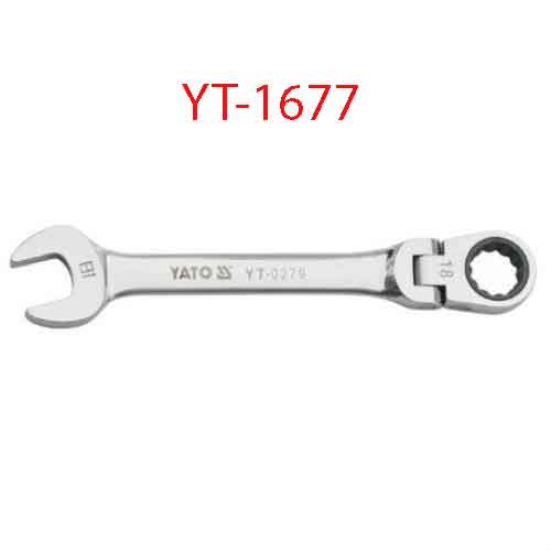 Cờ lê vòng miêng tự động lắc léo (mờ)11mm YATO YT-1677
