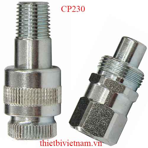 Co nối chân đồng hồ áp suất dầu thủy lực hãng Powerram CP230