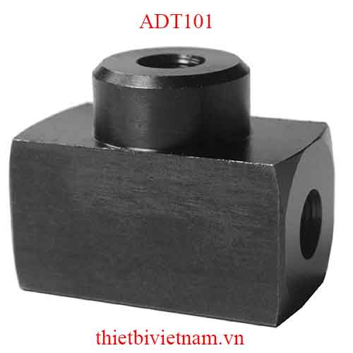 Co nối chữ T, chuẩn ren NPT 1/8 inch hãng Powerram ADT101