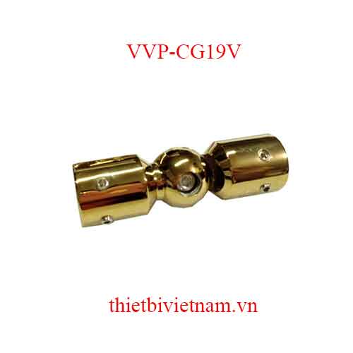 Co nối chuyển góc Ø19 VVP màu vàng model VVP-CG19V