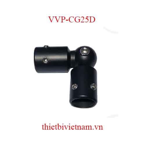 Co nối chuyển góc Ø25 VVP màu đen model VVP-CG25D