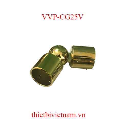 Co nối chuyển góc Ø25 VVP màu vàng model VVP-CG25V