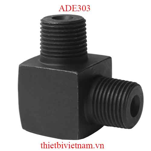 Co nối, góc 90 độ, ren ngoài NPT 3/8 inch hãng Powerram ADE303