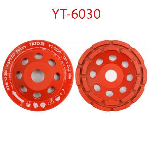 Cốc mài đá 125x22.23mm YATO YT-6030