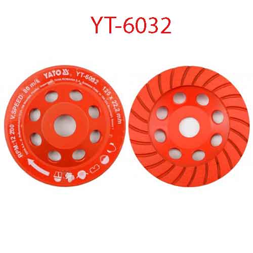 Cốc mài đá 125x22.23mm YATO YT-6032