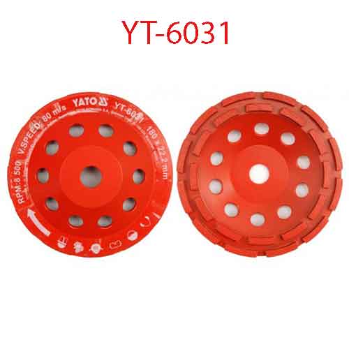 Cốc mài đá 180x22.23mm YATO YT-6031