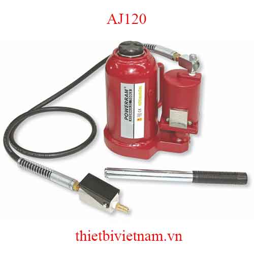Con đội hơi thủy lực 12 tấn, tích hợp sẵn bơm hãng Powerram AJ120