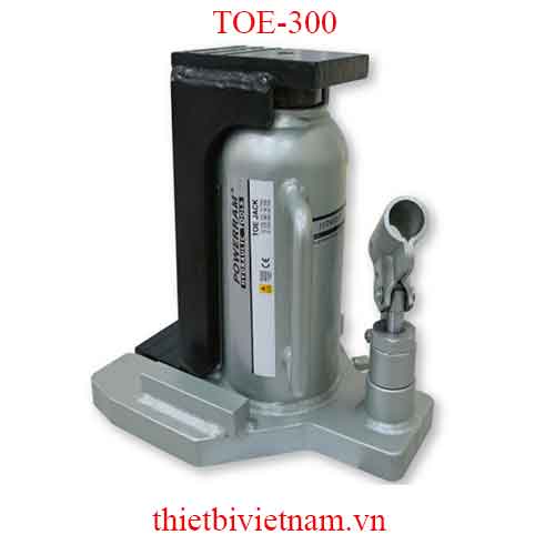 Con đội thủy lực 30 tấn loại có móng, tích hợp sẵn bơm dầu Powerram TOE-300