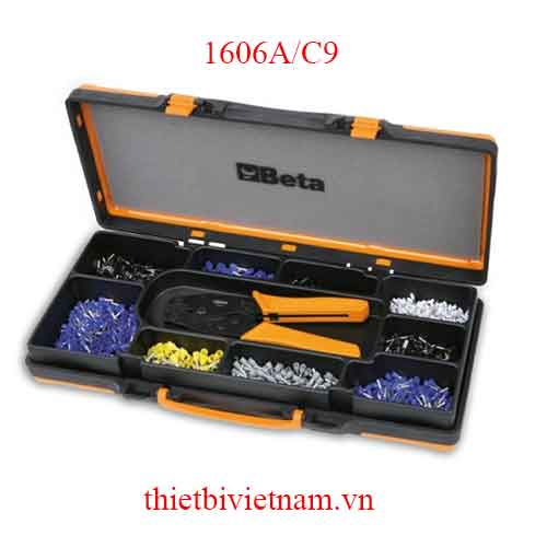 CRIMPING PLIERS + 450 TERMINAL BETA MODEL 1606A/C9