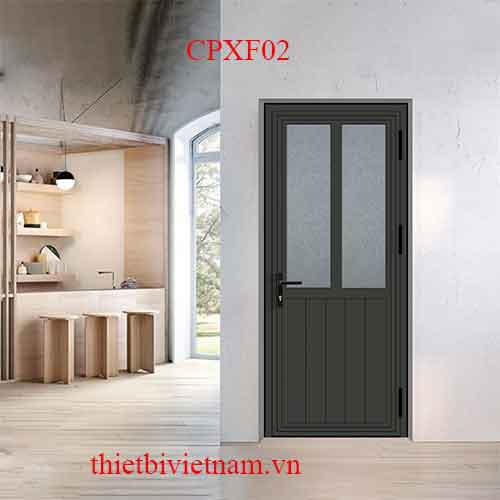 Cửa phòng ngủ CPXF02 nhôm Xingfa KT 900×2200