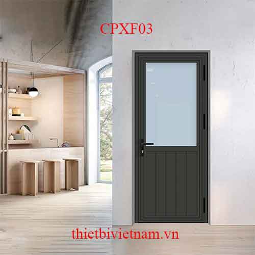 Cửa phòng ngủ CPXF03 nhôm Xingfa KT 900×2200