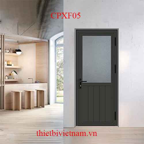 Cửa phòng ngủ CPXF05 nhôm Xingfa KT 900×2200