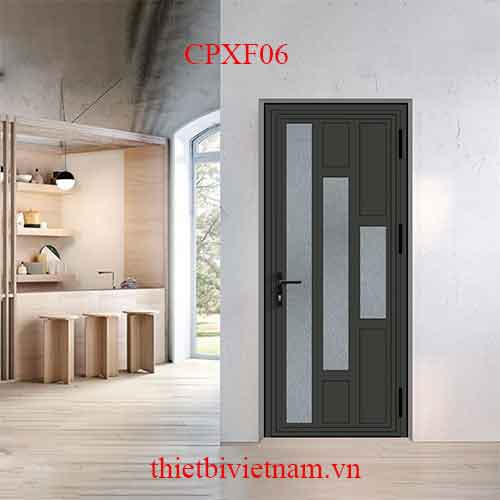 Cửa phòng ngủ CPXF06 nhôm Xingfa KT 950×2200
