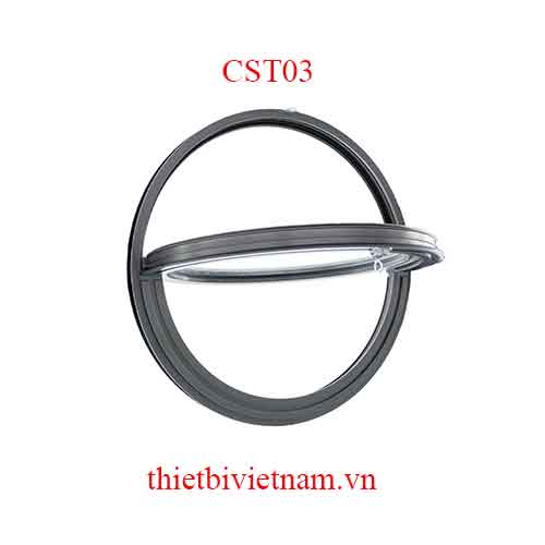 Cửa sổ tròn CST03 1 cánh mở 2 chiều nhôm màu xám, nâu cafe, trắng
