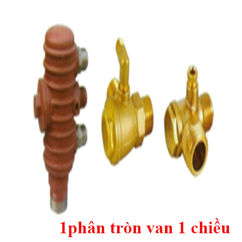 Cụm van 1 chiều/ an toàn  - 1phân tròn van 1 chiều