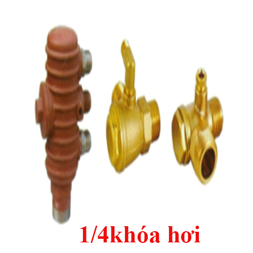 Cụm van 1 chiều/ an toàn - 1/4khóa hơi