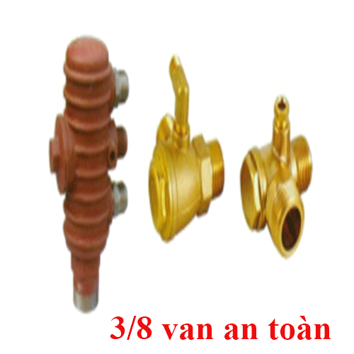 Cụm van 1 chiều/ an toàn - 3/8 van an toàn