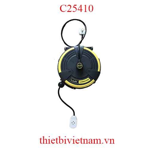 Cuộn Dây Điện Tự Rút 10 Mét 2.5mm (380V) hãng Luxmachine C25410