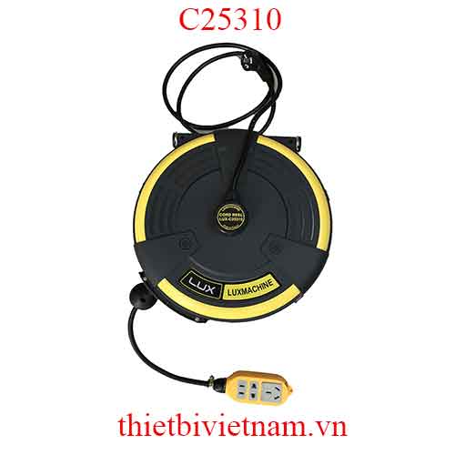 Cuộn Dây Điện Tự Rút 10 Mét 2.5mm hãng Luxmachine C25310