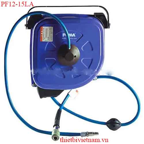 Cuộn dây hơi tự rút vỏ sắt 15m Puma PF12-15LA