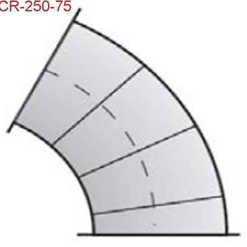 Cút cong 90 độ CR-250-75