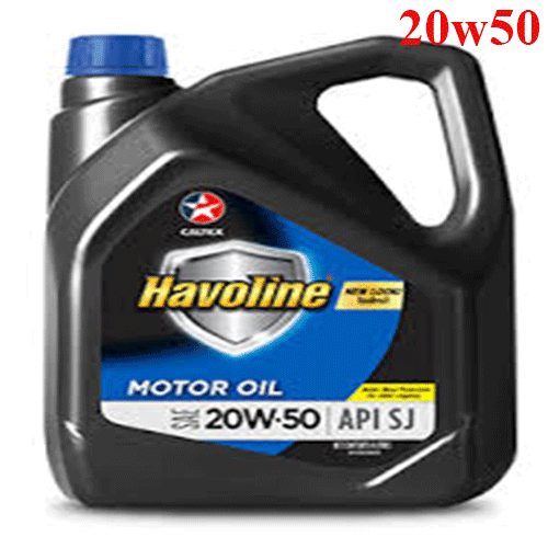  CX Havoline MO Extra SL 20w50 