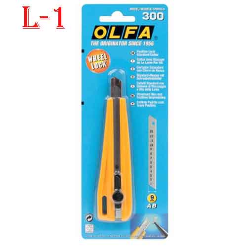 Dao cắt kỹ thuật Olfa L-1 khóa bánh cóc L-1 