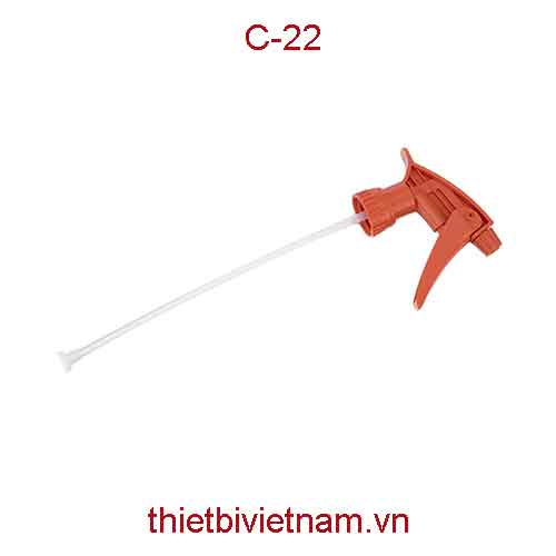 Đầu bình xịt hóa chất màu cam hãng 3D C-22