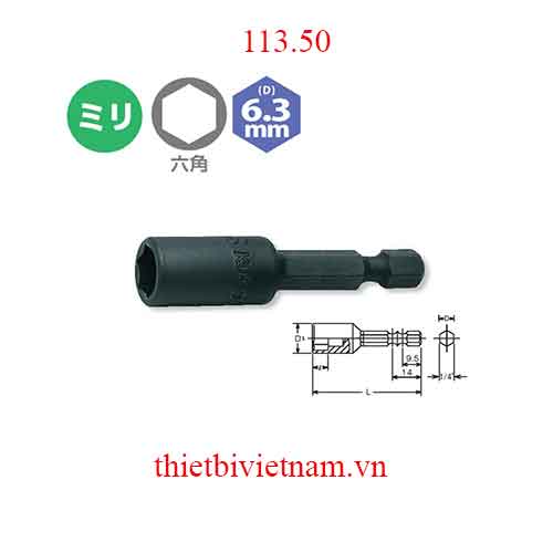 Đầu bit khẩu Koken dòng 113.50